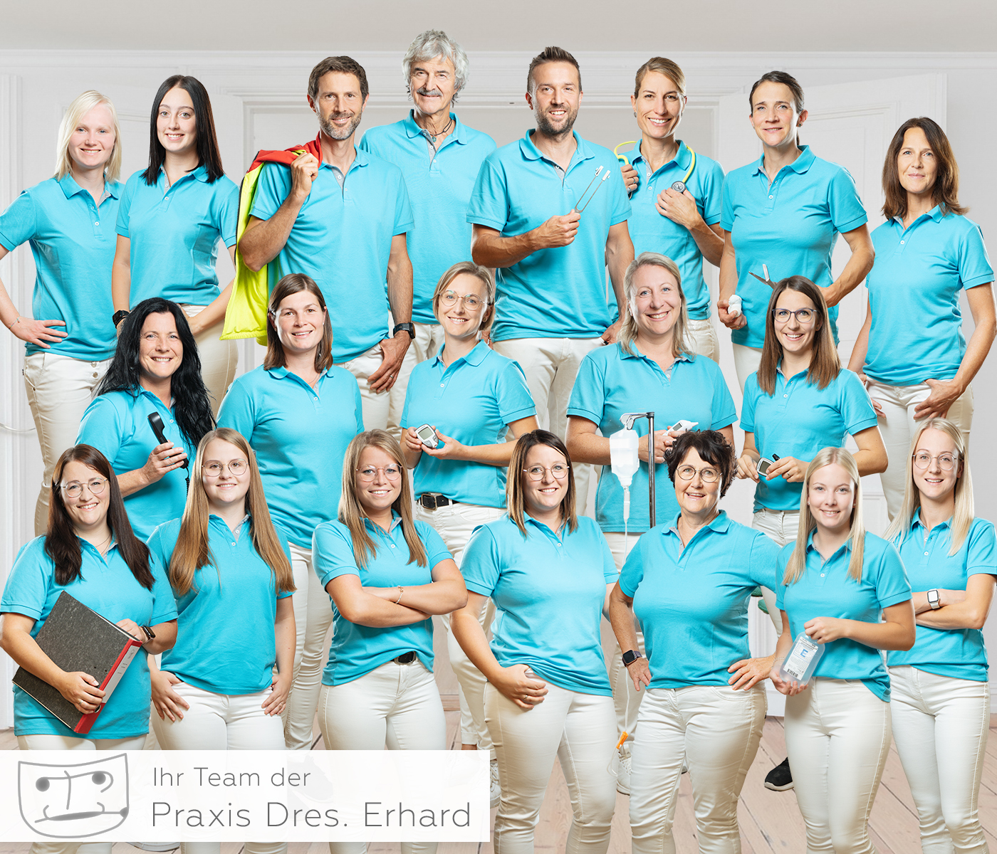 Banner_mobile_2024 Team Dres. Erhard Wegscheid